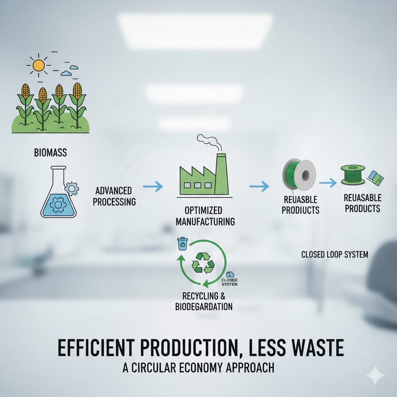 Efficient Production (Less Waste)