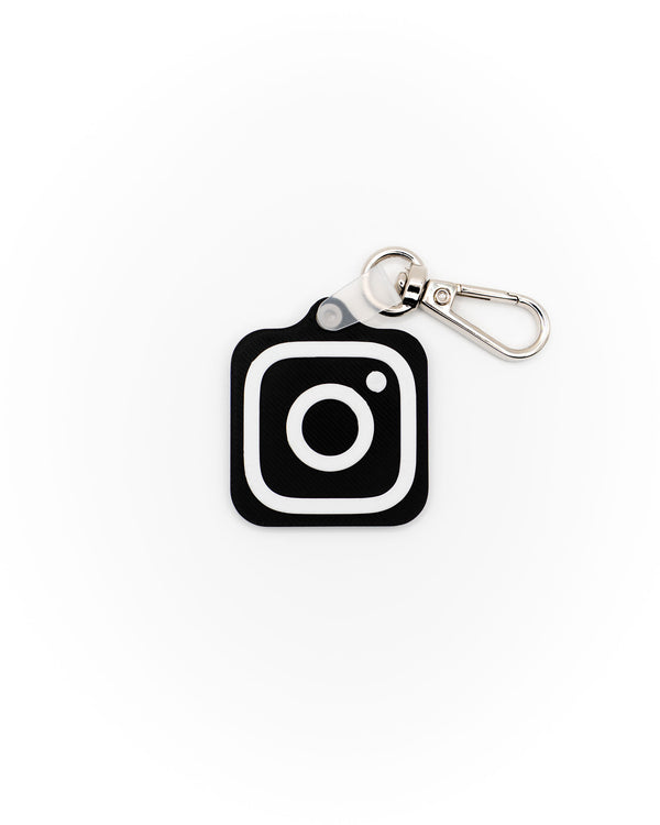 Black Instagram Keychains
