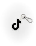 TikTok Tag | White - Black