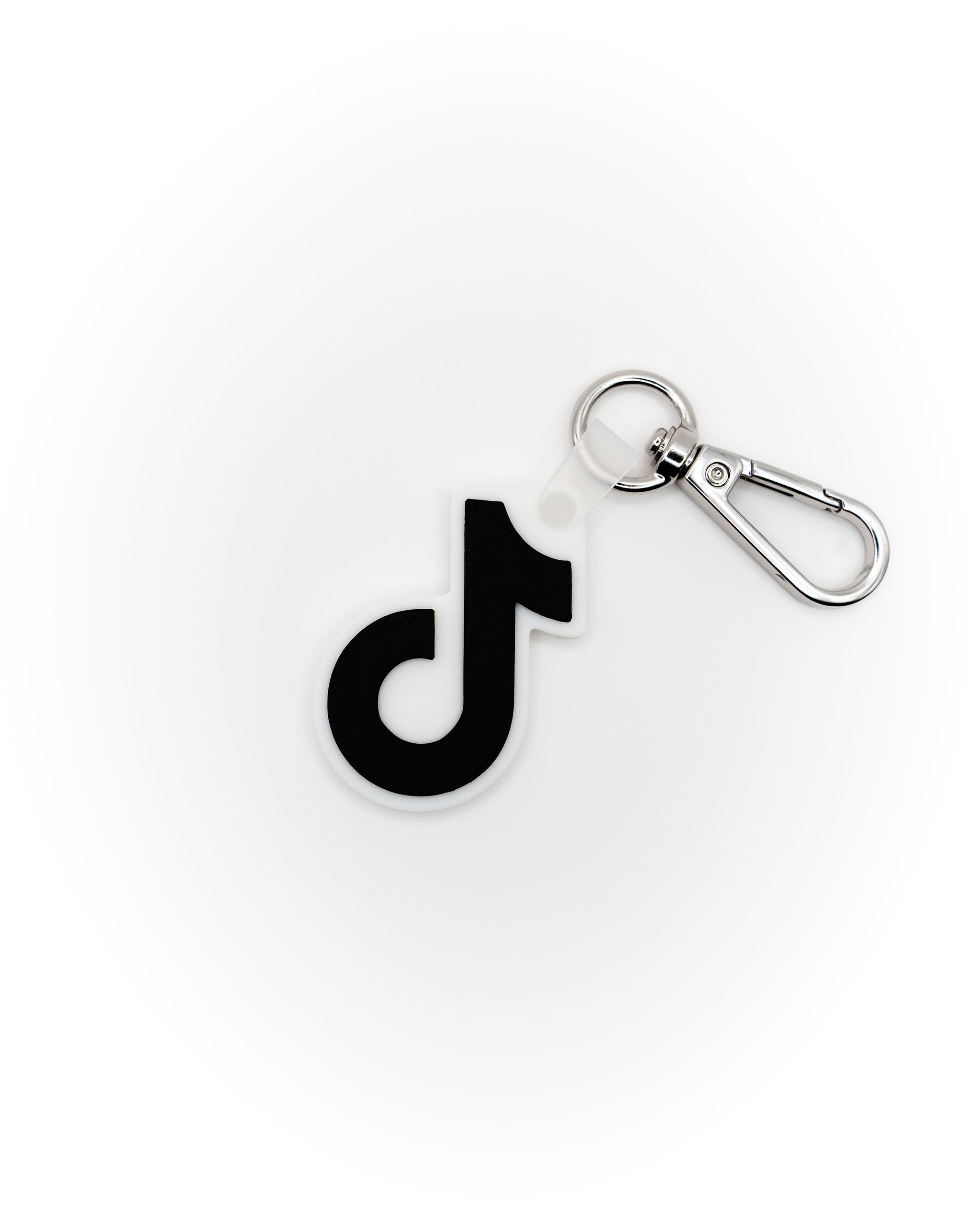 TikTok Tag | White - Black